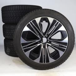 Juego completo de ruedas de invierno de aleación de 19 pulgadas con neumáticos Continental para Clase E 214, original Mercedes-Benz