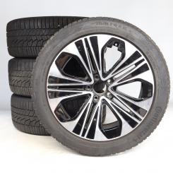 Juego completo de ruedas de invierno de aleación de 19 pulgadas con neumáticos Continental para Clase E 214, original Mercedes-Benz