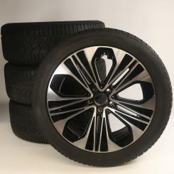 Juego completo de ruedas de invierno de aleación de 19 pulgadas con neumáticos Continental para Clase E 214, original Mercedes-Benz