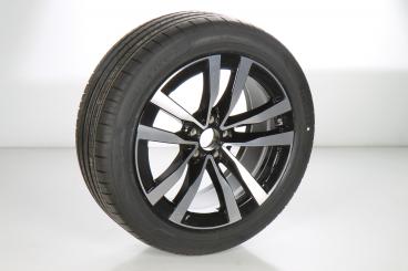 Rueda completa Alu HANKOOK/Winteri* ceptevo2 Ra de 5 radios 