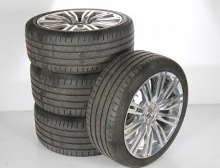 Juego completo de ruedas de verano de aleación de 20 pulgadas con neumáticos Bridgestone para Clase S 223, Mercedes-Maybach Z223, original Mercedes-Benz