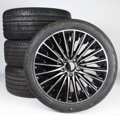 Juego completo de ruedas de verano de aleación de 19 pulgadas con neumáticos Continental para CLE 236, original Mercedes-AMG