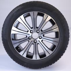 Rueda completa Alu CONTI/WinterContactTS850PSR, llanta de 10 