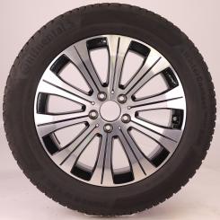 Rueda completa Alu CONTI/WinterContactTS850PSR, llanta de 10 