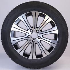 Rueda completa Alu CONTI/WinterContactTS850PSR, llanta de 10 