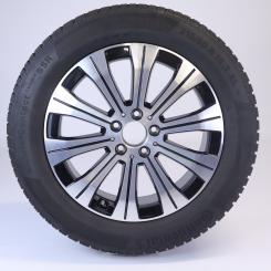Rueda completa Alu CONTI/WinterContactTS850PSR, llanta de 10 