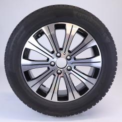 Rueda completa Alu CONTI/WinterContactTS850PSR, llanta de 10 
