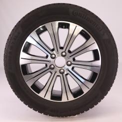 Rueda completa Alu CONTI/WinterContactTS850PSR, llanta de 10 