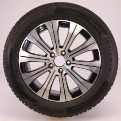Rueda completa Alu CONTI/WinterContactTS850PSR, llanta de 10 
