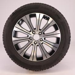 Wheel Package de invierno de aleación de 18 pulgadas con neumáticos Continental para EQA H243, EQB X243, original Mercedes-Benz