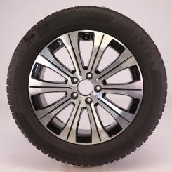 Wheel Package de invierno de aleación de 18 pulgadas con neumáticos Continental para EQA H243, EQB X243, original Mercedes-Benz