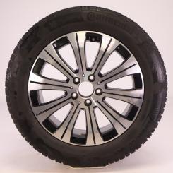Rueda completa Alu CONTI/WinterContactTS850PSR, llanta de 10 