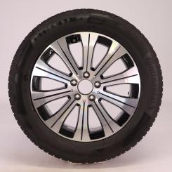 Rueda completa Alu CONTI/WinterContactTS850PSR, llanta de 10 
