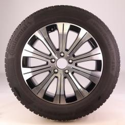 Rueda completa Alu CONTI/WinterContactTS850PSR, llanta de 10 