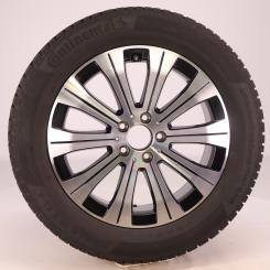 Rueda completa Alu CONTI/WinterContactTS850PSR, llanta de 10 