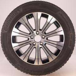 Rueda completa Alu CONTI/WinterContactTS850PSR, llanta de 10 
