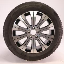Wheel Package de invierno de aleación de 18 pulgadas con neumáticos Continental para EQA H243, EQB X243, original Mercedes-Benz