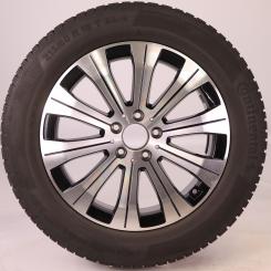 Rueda completa Alu CONTI/WinterContactTS850PSR, llanta de 10 