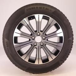 Rueda completa Alu CONTI/WinterContactTS850PSR, llanta de 10 