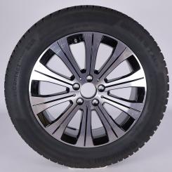 Wheel Package de invierno de aleación de 18 pulgadas con neumáticos Continental para EQA H243, EQB X243, original Mercedes-Benz