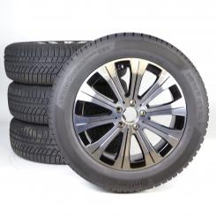 Juego completo de ruedas de invierno de aleación de 18 pulgadas con neumáticos Continental para EQA H243, original Mercedes-Benz