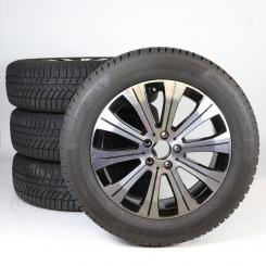 Juego completo de ruedas de invierno de aleación de 18 pulgadas con neumáticos Continental para EQA H243, original Mercedes-Benz