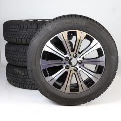 Juego completo de ruedas de invierno de aleación de 18 pulgadas con neumáticos Continental para EQA H243, original Mercedes-Benz