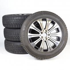 Juego completo de ruedas de invierno de aleación de 18 pulgadas con neumáticos Continental para EQA H243, original Mercedes-Benz