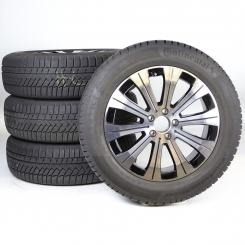 Juego completo de ruedas de invierno de aleación de 18 pulgadas con neumáticos Continental para EQA H243, original Mercedes-Benz