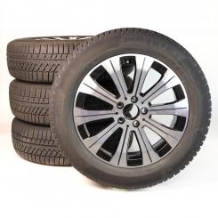 Juego completo de ruedas de invierno de aleación de 18 pulgadas con neumáticos Continental para EQA H243, original Mercedes-Benz