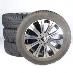 Juego completo de ruedas de invierno de aleación de 18 pulgadas con neumáticos Continental para EQA H243, original Mercedes-Benz