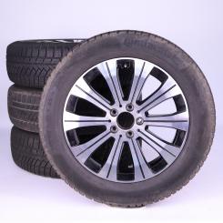 Juego completo de ruedas de invierno de aleación de 18 pulgadas con neumáticos Continental para EQA H243, original Mercedes-Benz