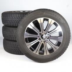 Juego completo de ruedas de invierno de aleación de 18 pulgadas con neumáticos Continental para EQA H243, original Mercedes-Benz