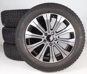 Juego completo de ruedas de invierno de aleación de 18 pulgadas con neumáticos Continental para EQA H243, original Mercedes-Benz