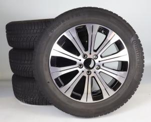 Juego completo de ruedas de invierno de aleación de 18 pulgadas con neumáticos Continental para EQA H243, original Mercedes-Benz