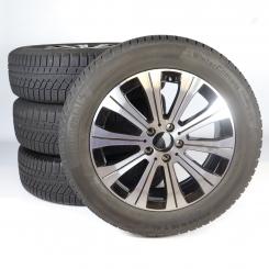 Juego completo de ruedas de invierno de aleación de 18 pulgadas con neumáticos Continental para EQA H243, original Mercedes-Benz
