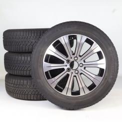 Juego completo de ruedas de invierno de aleación de 18 pulgadas con neumáticos Continental para EQA H243, original Mercedes-Benz