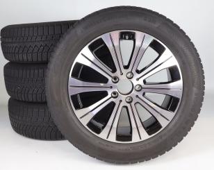 Juego completo de ruedas de invierno de aleación de 18 pulgadas con neumáticos Continental para EQA H243, original Mercedes-Benz