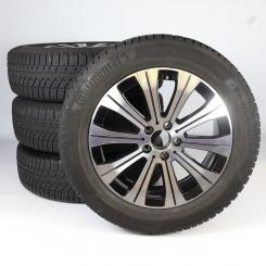 Juego completo de ruedas de invierno de aleación de 18 pulgadas con neumáticos Continental para EQA H243, original Mercedes-Benz