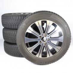 Juego completo de ruedas de invierno de aleación de 18 pulgadas con neumáticos Continental para EQA H243, original Mercedes-Benz