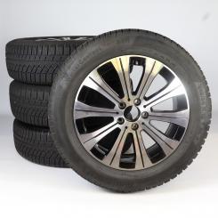 Juego completo de ruedas de invierno de aleación de 18 pulgadas con neumáticos Continental para EQA H243, original Mercedes-Benz