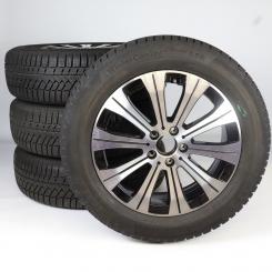 Juego completo de ruedas de invierno de aleación de 18 pulgadas con neumáticos Continental para EQA H243, original Mercedes-Benz