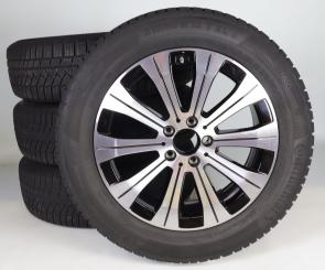 Juego completo de ruedas de invierno de aleación de 18 pulgadas con neumáticos Continental para EQA H243, original Mercedes-Benz