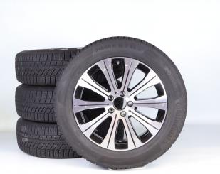 Juego completo de ruedas de invierno de aleación de 18 pulgadas con neumáticos Continental para EQA H243, original Mercedes-Benz