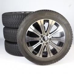 Juego completo de ruedas de invierno de aleación de 18 pulgadas con neumáticos Continental para EQA H243, original Mercedes-Benz