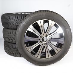 Juego completo de ruedas de invierno de aleación de 18 pulgadas con neumáticos Continental para EQA H243, original Mercedes-Benz
