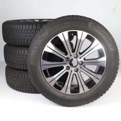 Juego completo de ruedas de invierno de aleación de 18 pulgadas con neumáticos Continental para EQA H243, original Mercedes-Benz