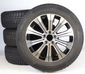 Juego completo de ruedas de invierno de aleación de 18 pulgadas con neumáticos Continental para EQA H243, original Mercedes-Benz
