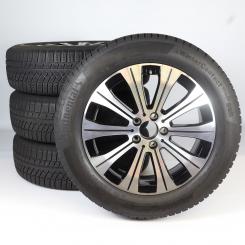 Juego completo de ruedas de invierno de aleación de 18 pulgadas con neumáticos Continental para EQA H243, original Mercedes-Benz