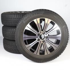 Juego completo de ruedas de invierno de aleación de 18 pulgadas con neumáticos Continental para EQA H243, original Mercedes-Benz